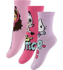 Name It Socken - 3er-Pack - NmfMellow - Orchid Bloom/3P Orchid