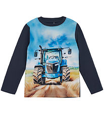Minymo Blouse - Blue Nights w. Print
