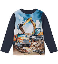 Minymo Blouse - Blue Nights w. Print