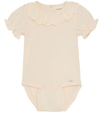 Minymo Bodysuit s/s - White Swan