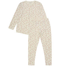 Minymo Pyjama Set - 2 Parts - Viscose - Dusty Cedar