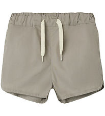 Lil' Atelier Swim Shorts - NmmFandy - Mourning Dove
