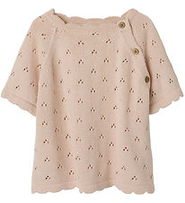 Lil' Atelier T-shirt - Knitted - NmfJola - Morganite