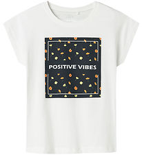 Name It Stuttermabolur - NkfVigga - Bright White