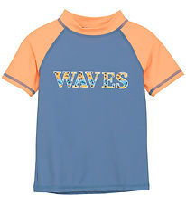 Color Kids Badeshirt - Krone Blue