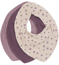 Pippi Babylätzchen - Spitz - 3er-Pack - Elderberry