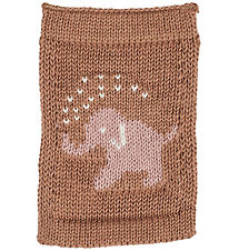 Smallstuff Knitted Flag - Elephant - Pink