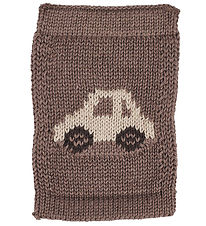 Smallstuff Knitted Flag - Car - Natural