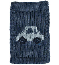 Smallstuff Knitted Flag - Car - Blue
