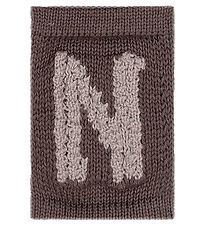 Smallstuff Knitted Letter - N - Natural Alphabet