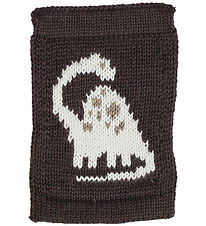 Smallstuff Knitted Flag - Dinosaur - Natural