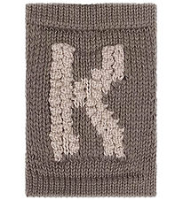 Smallstuff Knitted Letter - K - Natural Alphabet