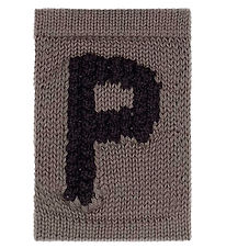 Smallstuff Knitted Letter - P - Natural Alphabet