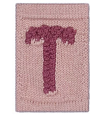 Smallstuff Knitted Letter - T - Pink Alphabet