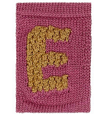 Smallstuff Knitted Letter - E - Pink Alphabet