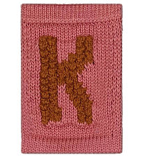 Smallstuff Knitted Letter - K - Pink Alphabet