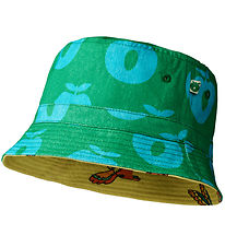 Småfolk Bucket Hat - Vändbar - Småfolk Green