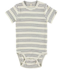 Sofie Schnoor Body k/ä - Modal - Antique White W. Blue