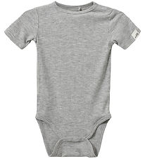 Sofie Schnoor Bodysuit s/s - Rib - Grey Flour