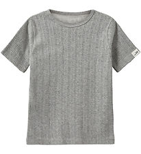 Sofie Schnoor T-shirt - PiperSK - Grey Flour