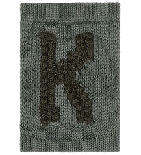 Smallstuff Knitted Letter - K - Blue Alphabet