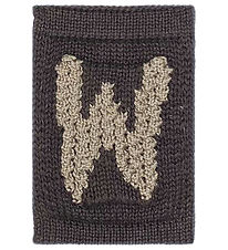 Smallstuff Knitted Letter - W - Natural Alphabet