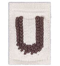 Smallstuff Knitted Letter - U - Natural Alphabet
