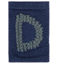 Smallstuff Knitted Letter - D - Blue Alphabet