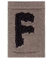 Smallstuff Knitted Letter - F - Natural Alphabet