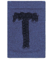 Smallstuff Knitted Letter - T - Blue Alphabet