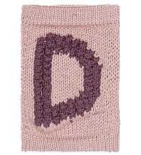 Smallstuff Knitted Letter - D - Pink Alphabet
