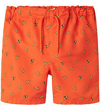 Name It Badeshorts - NkmZorro - Rot Orange