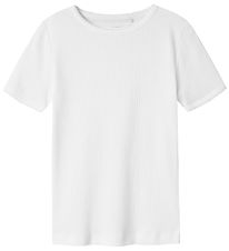 Name It Stuttermabolur - Rib - NkfFikate - Lucent White
