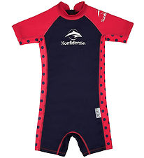 Konfidence Coverall Swimsuit - UV50+ - Pink/Navy