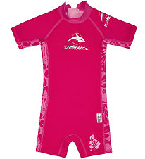 Konfidence Coverall Swimsuit - UV50+ - Oahu/Pink