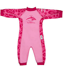 Konfidence Coverall Swimsuit - Splashy - UV50+ - Pink
