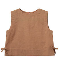 Sofie Schnoor Top - Cotton/Linen - Ezmask - Rose Brown