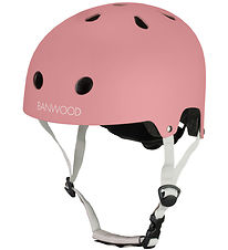 Banwood Fahrradhelm - Öko - Raspberry