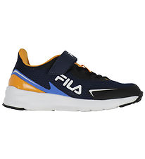 Fila Schuhe - Crusher V Kids - Schwarz/Dark Cheddar