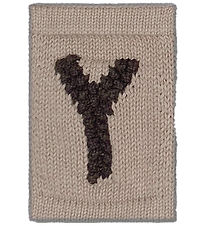 Smallstuff Knitted Letter - Y - Natural Alphabet