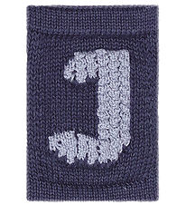 Smallstuff Knitted Letter - J - Blue Alphabet