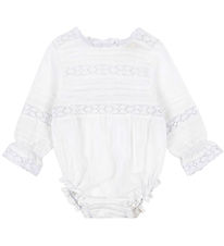 Konges Sløjd Summer Romper - Orchid - Optic White
