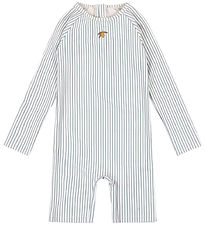 Konges Sløjd Coverall Swimsuit - UV50+ - Aster - Tea Stripe