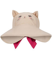 Konges Sløjd Bademütze - Kitty CAT Sonne - Soft Pink