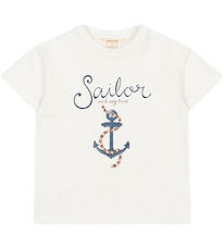 Konges Sløjd T-shirt - Era - Off White/Sailor