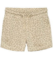 Vero Moda Girl Sweat Shorts - VmBrenda - Birch/Leo
