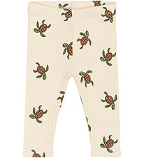 The New Siblings Leggings - Rib - TnsbOwen - White Swan w. Sign