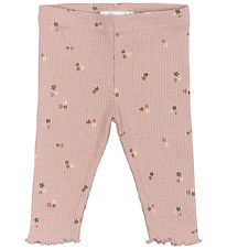 The New Siblings Leggings - Rib - TnsbOdelia - Adobe Rose w. Blo