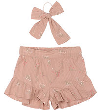 The New Shorts - TnOlinam - Adobe Rose w. Flowers