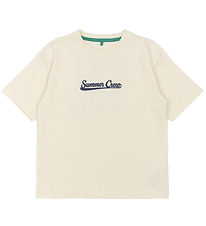 The New T-shirt - TnOre - White Swan w. Text
